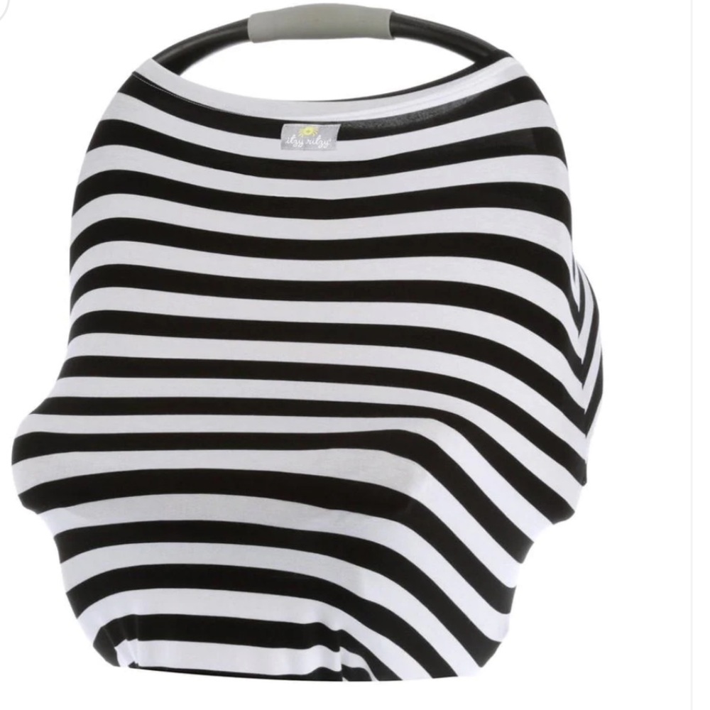 Itzy Ritzy Mom Boss car seat cover/breastfeeding scarf
